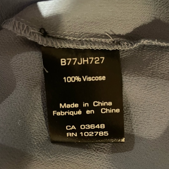 Sandra Angelozzi baby blue viscose blouse with bead detail XS - Picture 6 of 7